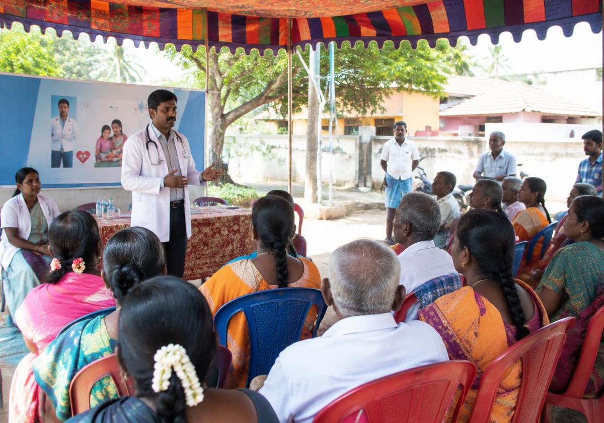 Community health awareness programme in Trichy