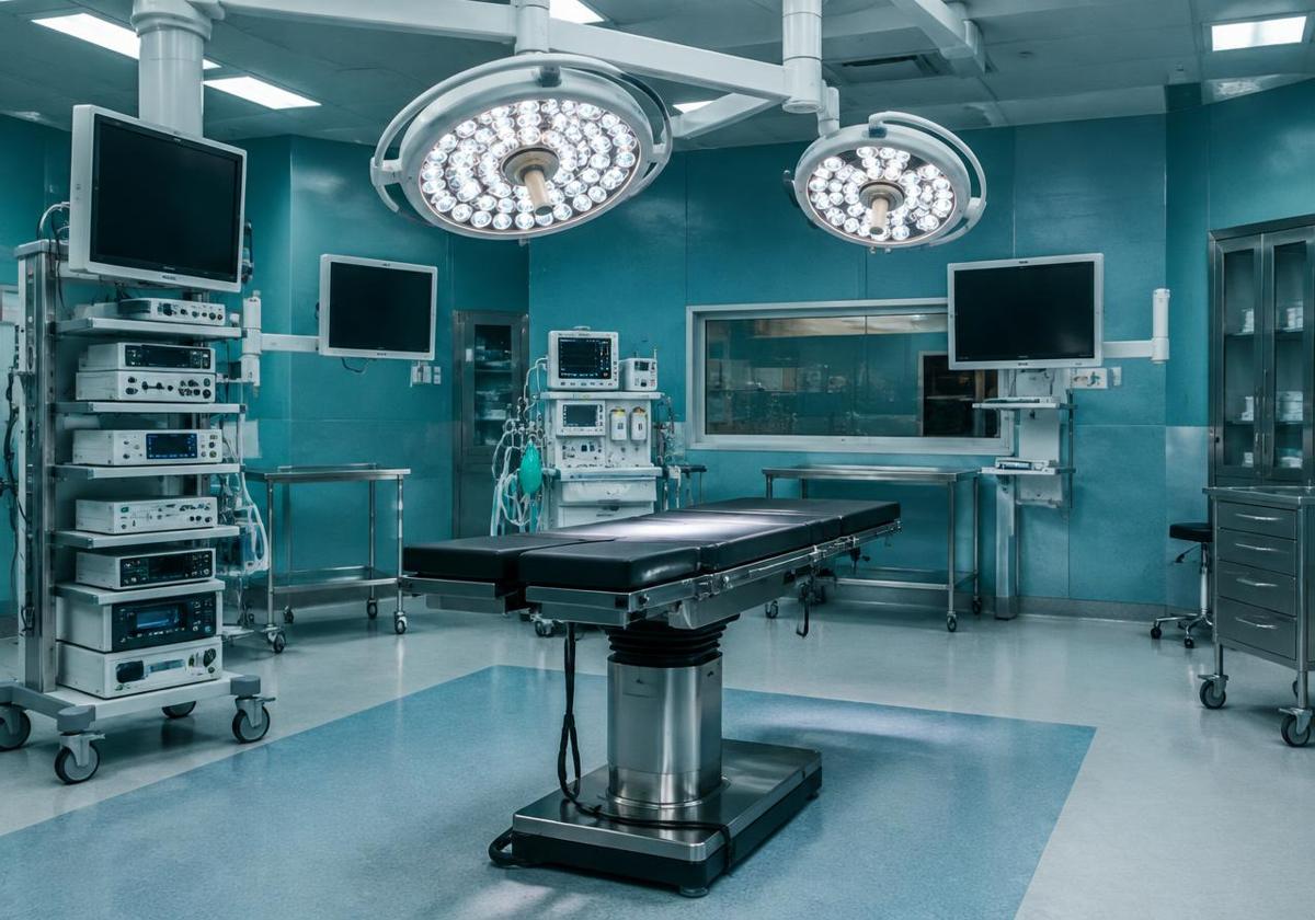Minimally invasive surgery set-up
