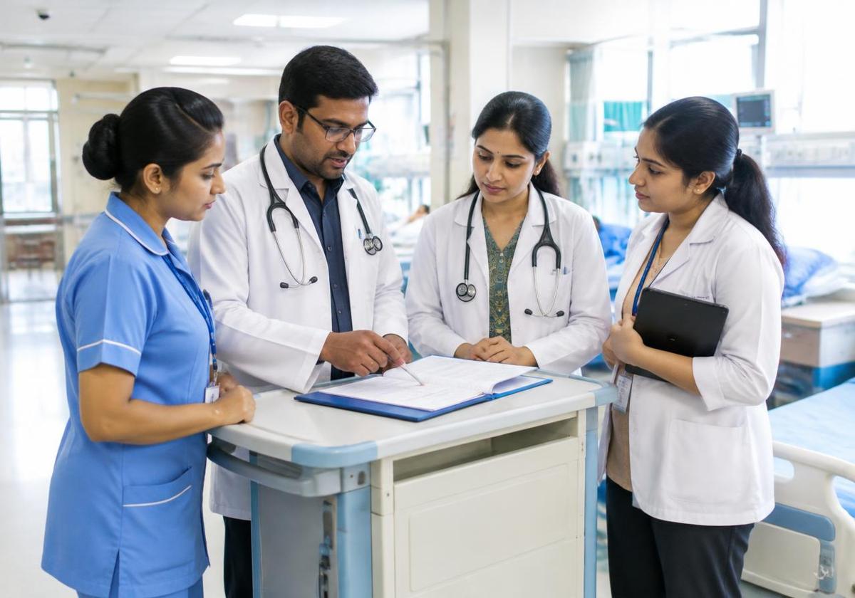 Integrated care team discussion