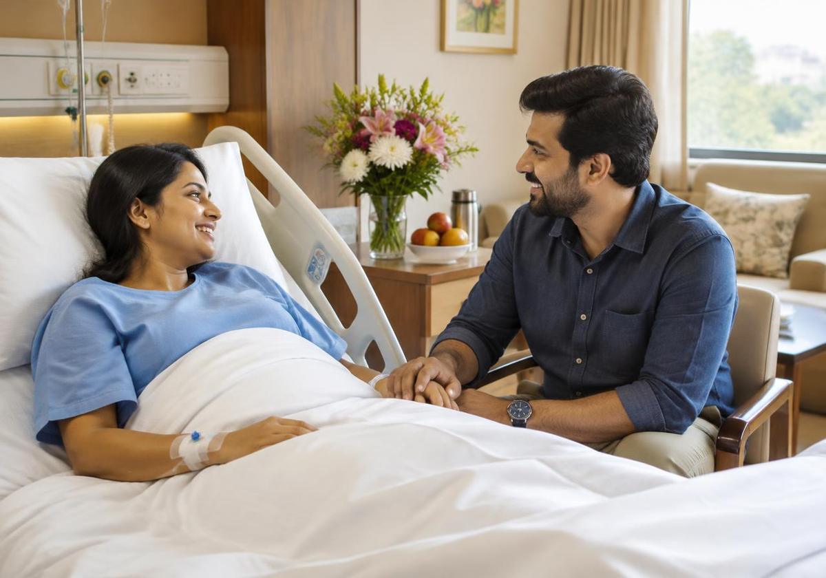 Family-friendly patient room