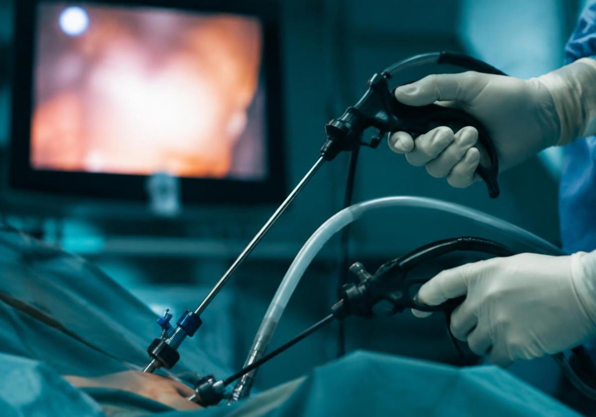Laparoscopic surgery theatre