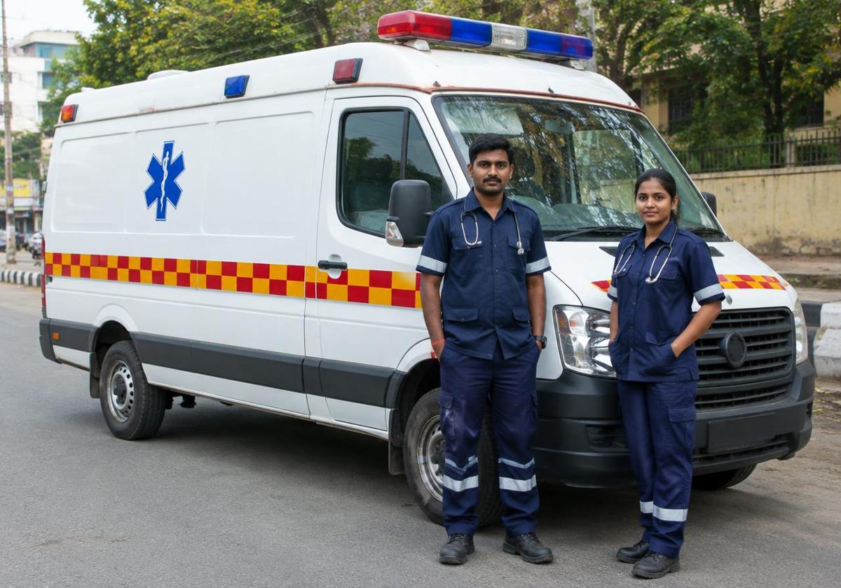 Hospital ambulance