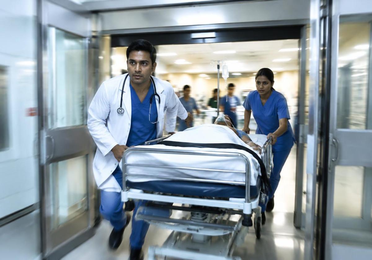 Emergency department entrance