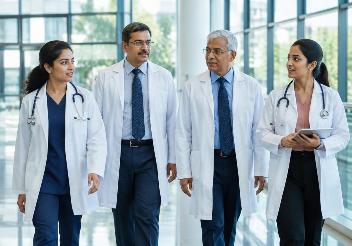 Specialist doctors at the hospital